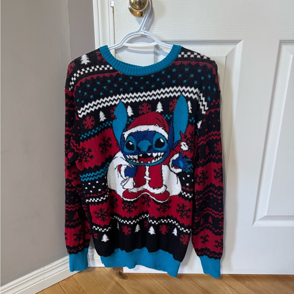 Disney stitch Christmas sweater